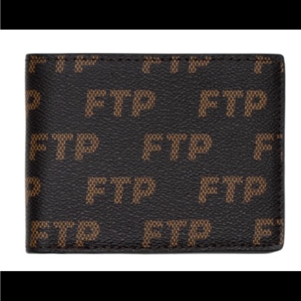 FTP LOGO RÉPÉTÉ WALLET (BROWN) Order Confirmed